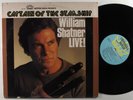 WILLIAM SHATNER Live Captain Of The Starship IMPERIAL 2XLP VG++