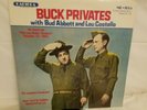 BUD ABBOTT & LOU COSTELLO - BUCK PRIVATES - VINTAGE VINYL LP
