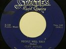 CLIFF BUTLER People Will Talk When You Love States 123  strong VG   US clean