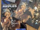 IAN BROWN - RIPPLES. BUNDLE.SIGNED PRINT, VINYL, CD, CASSETTE. NEW. STONE ROSES.