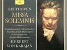 F130 Beethoven Missa Solemnis Janowitz Karajan 2LP Tulip DGG 104 935 Stereo ED1