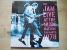 THE JAM LIVE AT THE MUSIC MACHINE 1978 SEALED