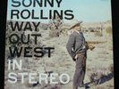 SONNY ROLLINS Way Out West MINT Unplayed? STEREO 1st pressing LP Jazz
