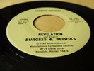 BURGESS & BROOKS - REVELATION Hawaii Hawaiian 45 rpm