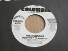 THE HUDSONS Don't Try To Fight It BOOGIE Modern SOUL 7