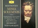 F864 Beethoven Missa Solemnis Ludwig Karajan BPO 2LP DGG 104 395/96 Stereo Tulip