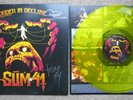 Sum 41 - Order In Decline  12” Yellow Vinyl Lp Signed Autographed - New Sold Out