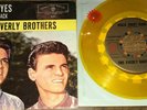 The Everly Brothers Walk Right Back DJ Promo 45 W Picture Sleeve Gold Vinyl