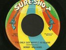 Northern Soul 45 BOBBY WILLIAMS I've Only Got Myself To Blame SURE SHOT Hear