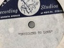 Drew And Dy Dedicated To Love THE BEATLES Acetate Apple Chris Thomas McCartney