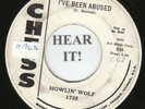 Howlin' Wolf BLUES 45 (Chess 1735) I've Been Abused/Mr. Airplane Man-RARE PROMO