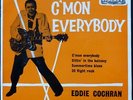 EDDIE COCHRAN  - C'MON EVERYBODY  - RARE  AUSTRALIA EP   LYX 11,353
