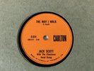 JACK SCOTT THE WAY I WALK CARLTON 78 RPM ROCKABILLY