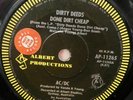 AC DC Dirty Deeds Done Dirt Cheap   PROMO   45 Albert AUSTRALIA ROO 7 Bon Scott