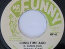 Killer Roots Reggae JOHNNY COOL Long Time Ago / Version VG+/EX
