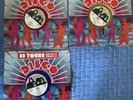 KISS I was made for 12 discoteca France YELLOW,  RED, BLUE VINILE 33 lp 45