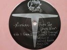 Nirvana Melvins Here she comes now peach vinyl 7 1991 RARE
