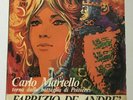 Fabrizio De Andre CARLO MARTELLO IL TESTAMENTO LP 45 Giri BB 3193 Bluebell Andrè