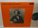 ZRG 5467 Mendelssohn String Symphonies Nos. 9, 10, 12  ASMF Marriner Grvd Oval