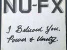 NU-FX - I Believe You - 1980's UK Private Press - Dark Minimal Synth  - NM