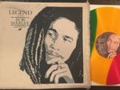 *RARE HEMP COVER* BOB MARLEY LEGEND TRI-COLOR TUFF GONG 2004 LP VG++/NM-