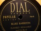 Django Reinhardt And his Band Dial 754 Gypsy Jazz Guitar 78 rpm
