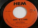 RARE NORTHERN SOUL 45 BY THE EPSILONS HEM LABEL 1003 MIND IN A BIND /IT'S ALL