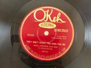 Country EARL JOHNSON DIXIE ENTERTAINERS Okeh 45223 Chicken Don't Roost Too High