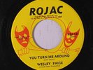 WESLEY PAIGE: You Turn Me Around / Blame It On Your Love 45 Soul