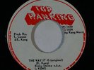 Reggae 45 I. KONG/AUGUSTUS PABLO The Way It Is on Top Ranking NM