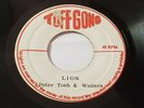 RARE - PETER TOSH &THE WAILERS - LION  /REGGAE 45