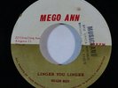 Reggae 45 HUGH ROY Linger You Linger on Mego Ann