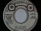 Roots Reggae 45 ROCKSTONES Oh Jah Man/The Promise Land on Observer NM/VG++