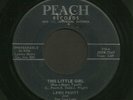 Rockabilly 45 LEWIS PRUITT This Little Girl PEACH Hear
