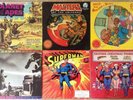 Vintage Record Lot- Motu, Superman, Godzilla, Planet Of The Apes, Picture Disk