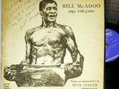 Bill McAdoo Signed LP-Folk Pete Singer-David Stone Martin-Folkways--KRFX