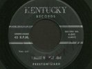 Rockabilly 45 PRESTON WARD Tennessee Saturday Night KENTUCKY Hear