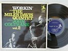 MILES DAVIS / COLTRANE workin'  Original French  LP   J.P LELOIR photo cover