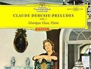 DGG RED TULIP ED1 - DEBUSSY PRELUDES VOL. I & II - MONIQUE HAAS 2LP - NM