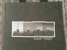 rare SONIC YOUTH NYC Ghosts and Flowers 2000 tour WARHOL Empire Record Tote Bag