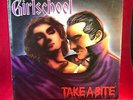 GIRLSCHOOL Take A Bite 1988 UK vinyl LP EXCELLENT CONDITION