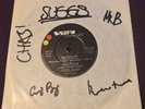 Madness Signed One Better Day 7 Inch Single Plain Sleeve Signed By All 7 Members