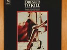 Pino Donaggio - Dressed to Kill Soundtrack. Natale Massara. LP Record Album.