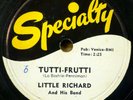 LITTLE RICHARD 78 TUTTI FRUTTI I'M JUST A LONELY GUY Specialty STRONG VG+ RJ 485