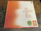 MAURICE GENDRON Bach Suiten Fur Violincello 3XLP PHILIPS Dutch press VG++ cello
