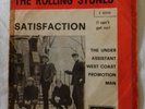 45 giri rolling stones satisfaction stampa italiana cover con resti di nastro