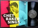 CHET BAKER Sings LP WORLD PACIFIC PJ-1222 US 1956 DG MONO Russ Freeman CLEAN