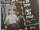 SUSAN SILO Dear Diary / Don't Ever Cheat 45 TEEN / POP Picture Sleeve