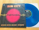 Bruce Springsteen Bob Dylan U2 - Sun City - Very Rare Colombia Blue Vinyl LP