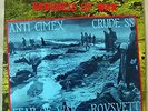 ANTI CIMEX CRUDE SS ROVSVETT FEAR OF WAR SWEDISH HARDCORE PUNK RARE LP POSTER